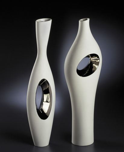 Vaso contemporâneo - BS-2002D / B-2002D - FOS CERAMICHE - em porcelana / feito à mão