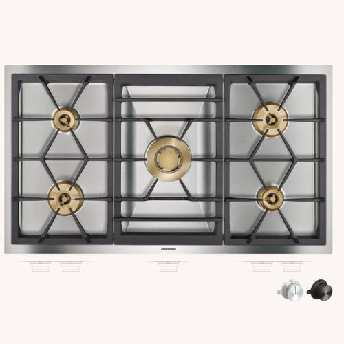 Cooktop a gás - VG491115F - GAGGENAU - 5 bocas / de embutir / com botões