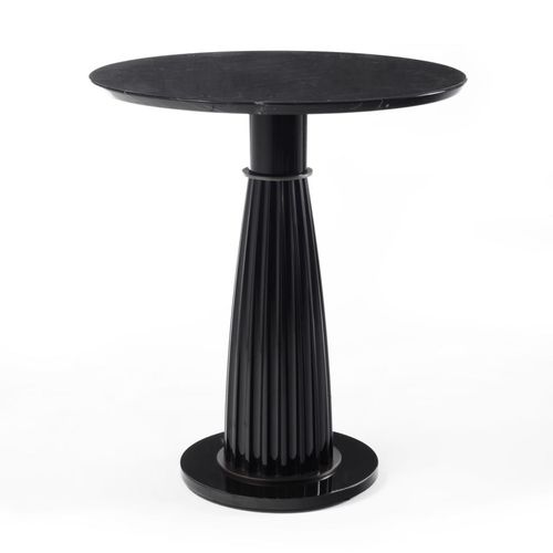 Mesa gueridon clássica - MILANO : ORLANDO ORL 14D - GALIMBERTI NINO - em madeira maciça / em mármore / redonda