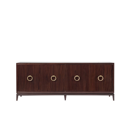 Buffet aparador contemporâneo - ASMARA WO ASM 84D - GALIMBERTI NINO - em madeira laqueada / em madeira maciça / branco