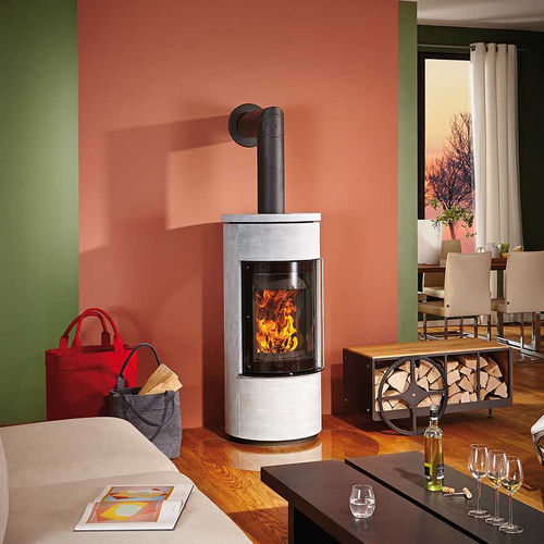 Salamandra a lenha - NIMES - Max Blank GmbH - a pellets / 5 kW–10 kW / 0–5 kW
