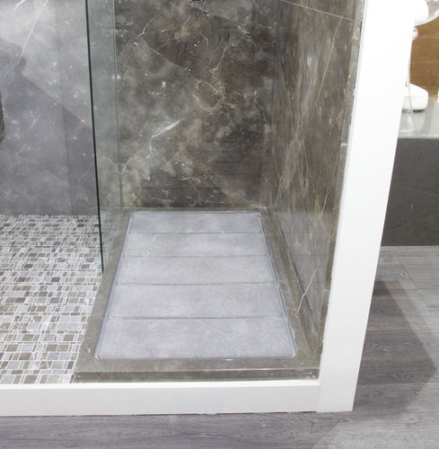 Piso de box retangular - STEP - I CONCI - de sobrepor / de embutir / em pedra