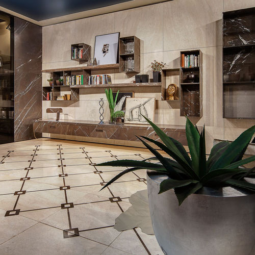 Placas de revestimento em grés porcelanato - CROIX - I CONCI - para ambiente interno / de piso / quadrada