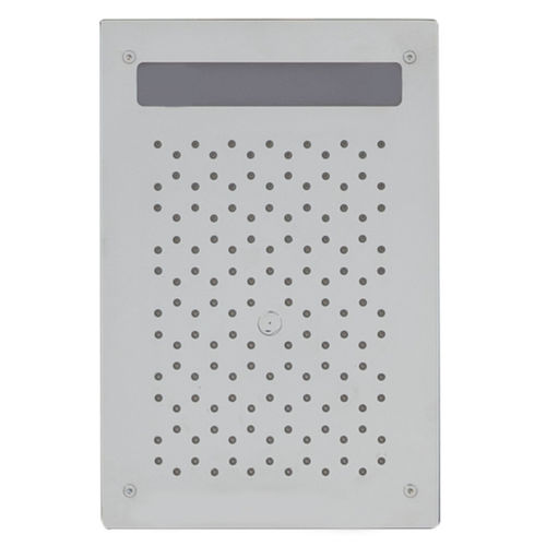 Cabeça de chuveiro de parede - AB100CC - IB RUBINETTERIE - de teto / retangular / em cascata
