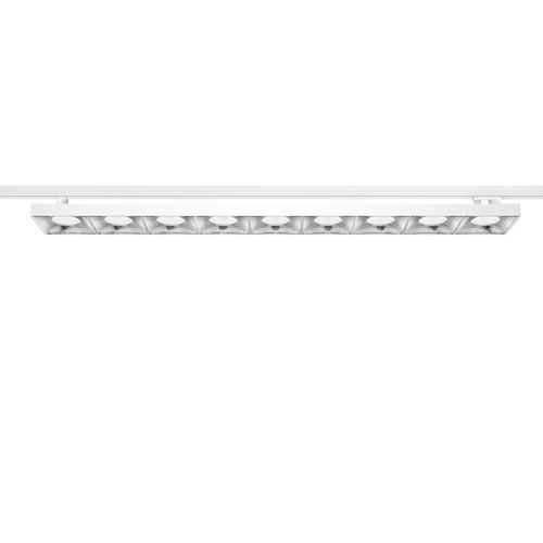 Spot de trilho de LED - LIGHT SHED 14 - iGuzzini - retangular / em alumínio / em termoplástico