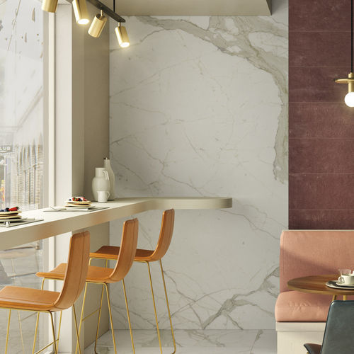 Placas de revestimento em grés porcelanato - MARBLE ACTIVE - IRIS CERAMICA - polida / para ambiente interno / para ambiente externo