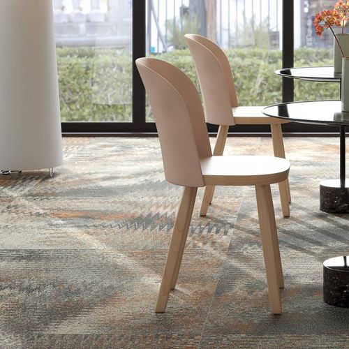 Placas de revestimento em grés porcelanato - THÉKĒ TRAME DECORI - IRIS CERAMICA - para ambiente interno / para sala / de parede