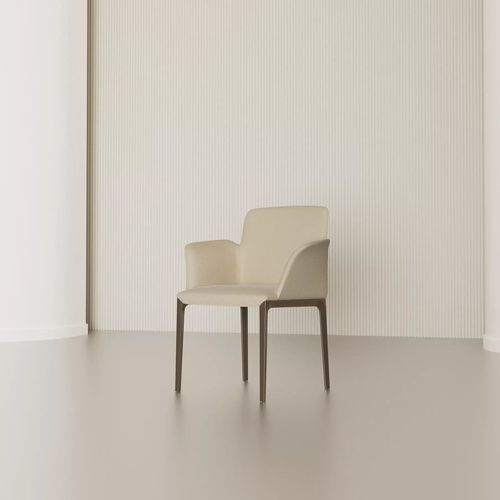 Cadeira contemporânea - OPERA - BONTEMPI CASA - para ambiente interno / em aço / em madeira
