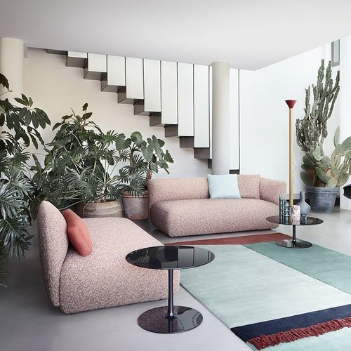 Sofá modular - COSY - MDF Italia - compacto / contemporâneo / para ambiente externo