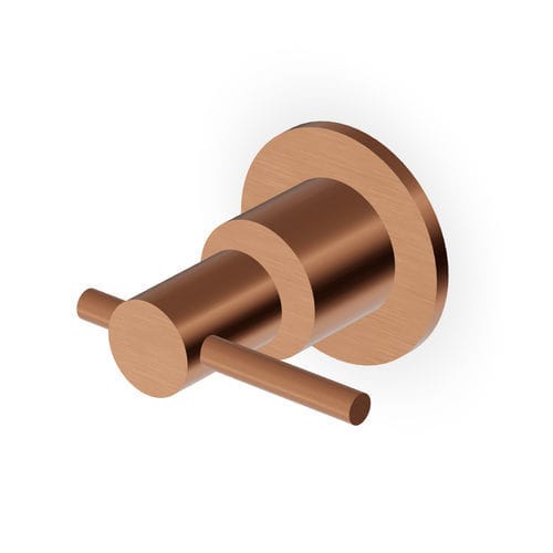 Torneira de fechamento para box de banheiro - ZHL729 series - ZUCCHETTI - de parede / em aço inoxidável / para ambiente interno