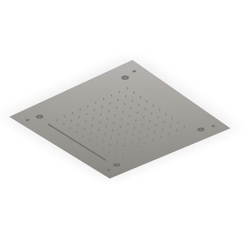 Cabeça de chuveiro de teto - Z94293 series - ZUCCHETTI - quadrada / multifuncional