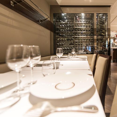 Adega climatizada para restaurante - LE VIOLON D’INGRES - PROVINTECH - de instalação livre / em aço inoxidável / em vidro