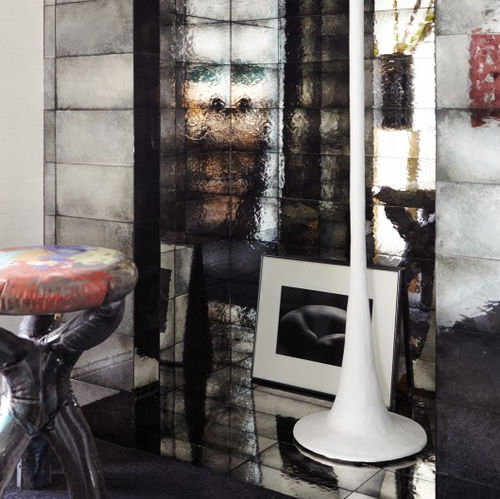 Pastilhas em vidro - GASLIGHT MIRROR HAND SILVERED - ARTISTIC TILE - brilhante / para ambiente interno / de parede