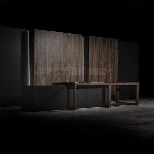 Cozinha contemporânea - EUME ACACIA OLD - MUEBLES DOCA - em madeira / em vidro / em porcelana