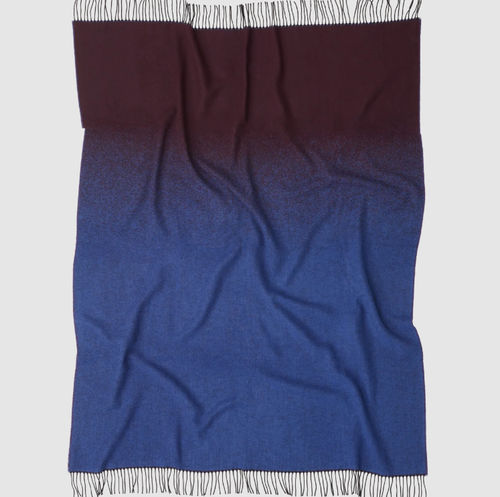 Manta de sofá em caxemira - TRONIC - KVADRAT - em lã de merino