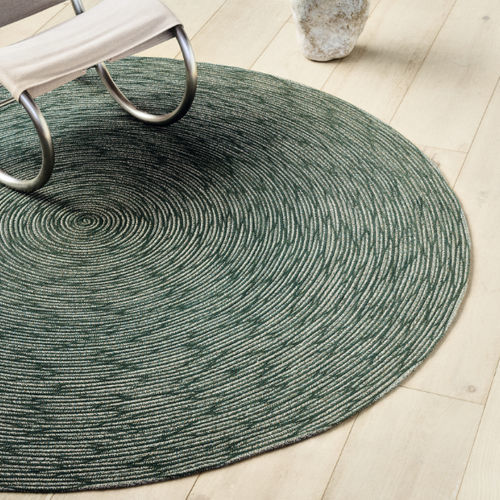 Tapete contemporâneo - BRAID  - KVADRAT - estampado / em poliéster / retangular