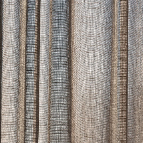 Tecido para cortinas - AVEN - KVADRAT - geométrico / em linho / em poliéster
