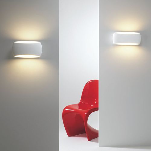 Arandela contemporânea - ARIA 300 7074 - astro - para ambiente interno / de gesso / oval