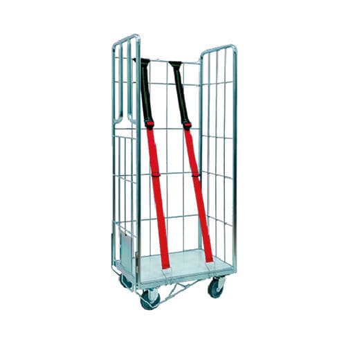 Carrinho para roupa - KANGAROO - GIRBAU - da linha comercial / dobrável / em aço inoxidável