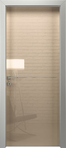 Porta interna - G-LIKE : 1F - GIDEA - em laminado / de abrir / sem vidros