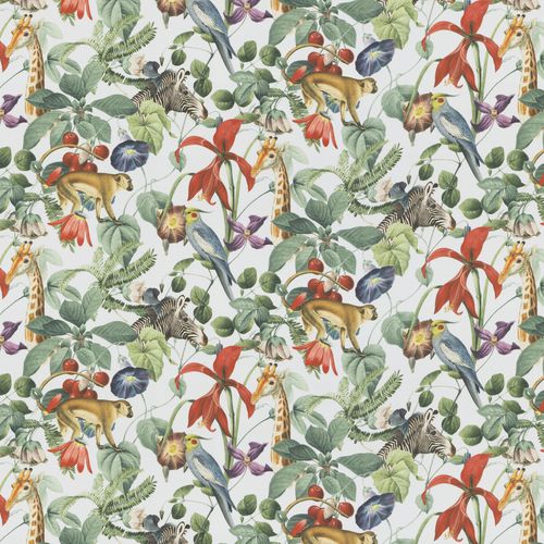 Tecido para estofados - EXOTIC - JAB ANSTOETZ FABRICS - estampado / floral / em poliéster