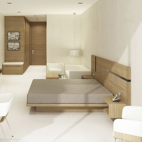 Quarto de hotel contemporâneo - CH5 - CARRE furniture