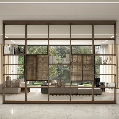 Guarda-roupa modular - Maxima - LAURAMERONI - contemporâneo / em madeira / com portas de abrir