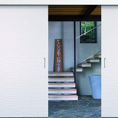 Porta interna - Decor  - LAURAMERONI - em madeira / de correr / contemporânea