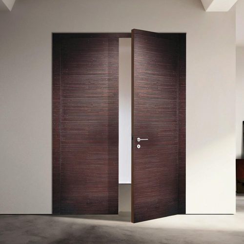 Porta para closet interna - Decor - LAURAMERONI - em vidro / em madeira / de abrir