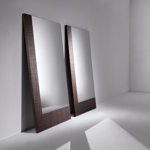 Espelho de piso - BD 02 series - LAURAMERONI - de mesa / contemporâneo / retangular
