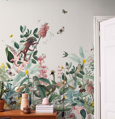 Papel de parede contemporâneo - SO AVANTGARDENING!  - Fischbacher 1819 - vinílico / floral / com natureza