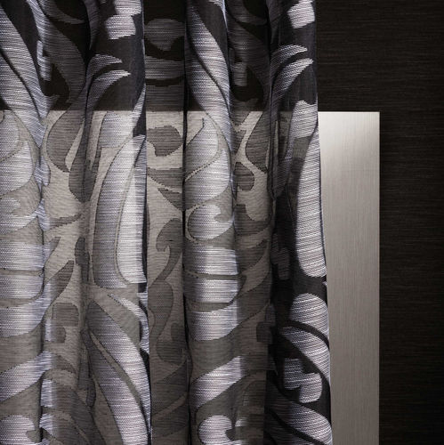 Cortina de voile estampada - AFSUN  - Fischbacher 1819 - Trevira CS® / lavável / retardante de chama