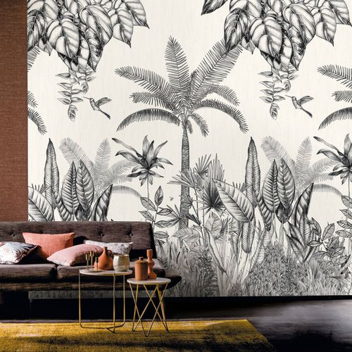 Papel de parede contemporâneo - IPANEMA - CASAMANCE - vinílico / com natureza / efeito de tecido