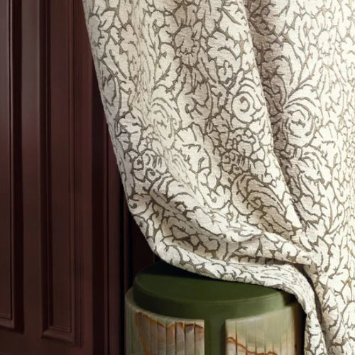 Tecido para estofados - BELLEZZA  - CASAMANCE - para cortinas / com arabescos / em poliéster