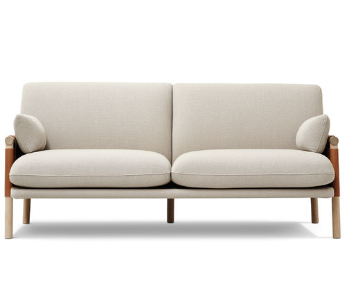 Sofá contemporâneo - SAVANNAH : EJ 880 - Erik Jørgensen - em tecido / em couro / com almofada removível
