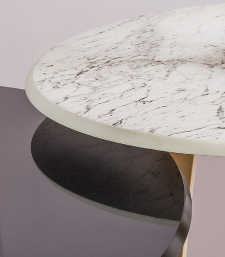 Piso laminado decorativo HPL - MONOCHROM COMPACT - Polyrey - de cor lisa / efeito de mármore / fosco