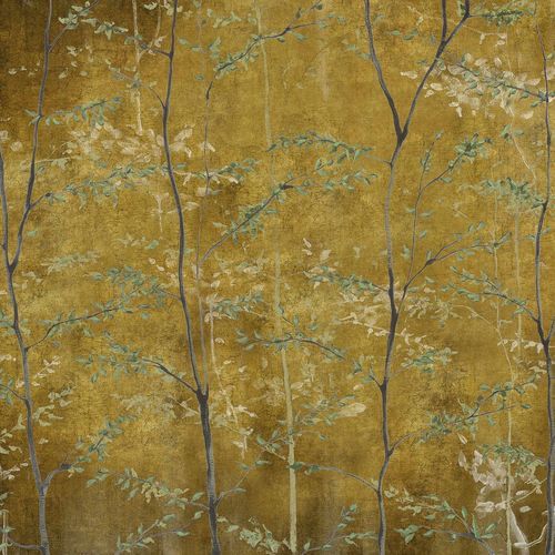 Papel de parede contemporâneo - WOODS GOLD - Coordonné - vinílico / com natureza / efeito papel de parede