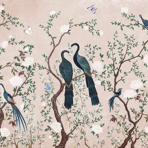 Papel de parede contemporâneo - EDO SUBTLE - Coordonné - vinílico / com animais / efeito papel de parede