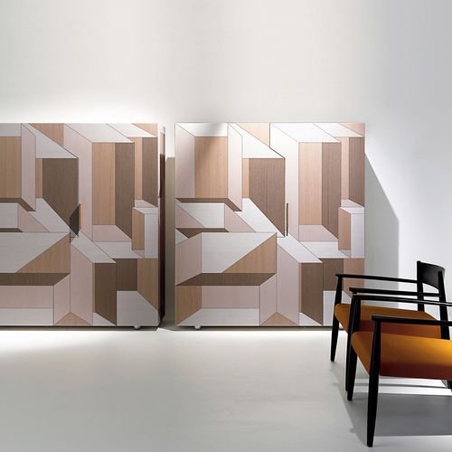 Buffet aparador contemporâneo - INLAY - Porro - em madeira