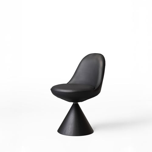 Cadeira design - ROMBY - Porro - para ambiente interno / em tecido / em couro