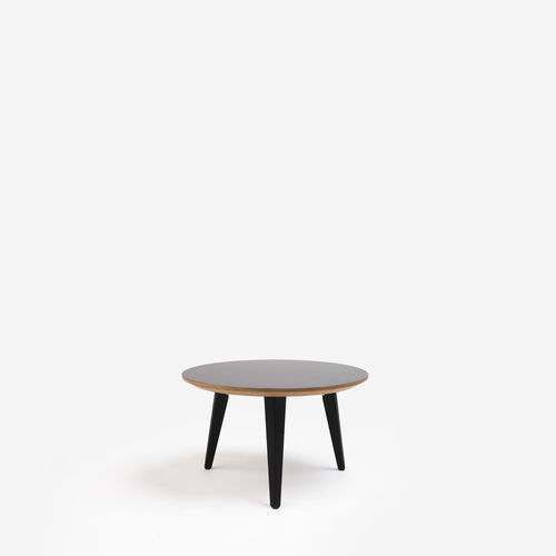 Mesa de centro contemporânea - BOB - Ondarreta - em laminado / em porcelana / com base em carvalho
