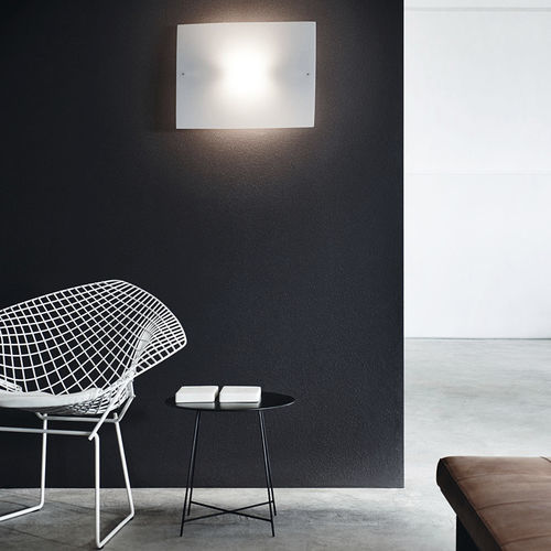 Arandela contemporânea - FOLIO - FOSCARINI - para ambiente interno / metálica / em vidro soprado