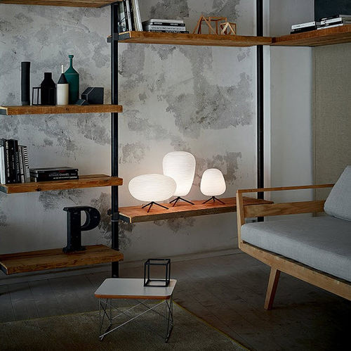 Luminária de mesa - RITUALS  - FOSCARINI - metálica / em vidro soprado / contemporânea