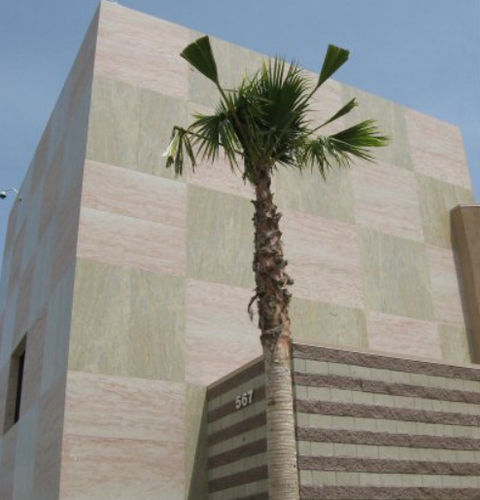 Revestimento de fachada em painéis - EXTERIOR - Stone panels - em pedra natural / sustentável / com acabamento natural