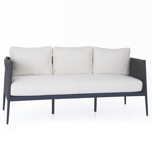 Sofá contemporâneo - LUCE - Unopiù - para ambiente externo / em tecido acrílico / em corda