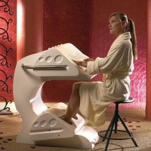 Cadeira de terapia com vapor termal - ETUVES THERMALES - Stas Doyer Hydrothérapie