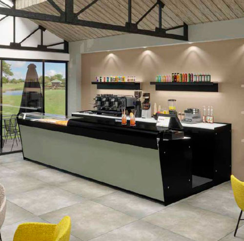 Móvel bar da linha comercial - START UP - GEKIPS - contemporâneo / laminado / em metal pintado