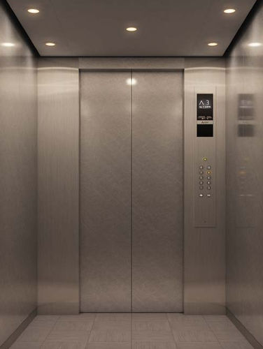 Elevador elétrico - NexWay-S Package R - MITSUBISHI Electric Elevator   Escalator - residencial / para o setor terciário / para edifício alto