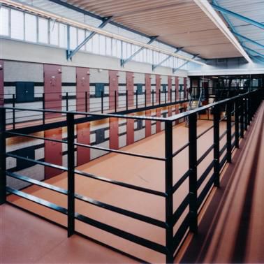 Revestimento de piso em resina epóxi - SL FLEX - HIMFLOOR - para ambiente interno / industrial / outros formatos