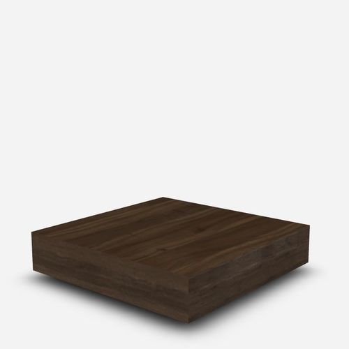 Mesa de centro contemporânea - SILVA - JORI - em carvalho / em nogueira / com base em carvalho